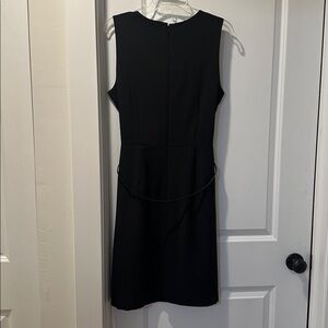 Elegant Black Sleeveless Mini Dress